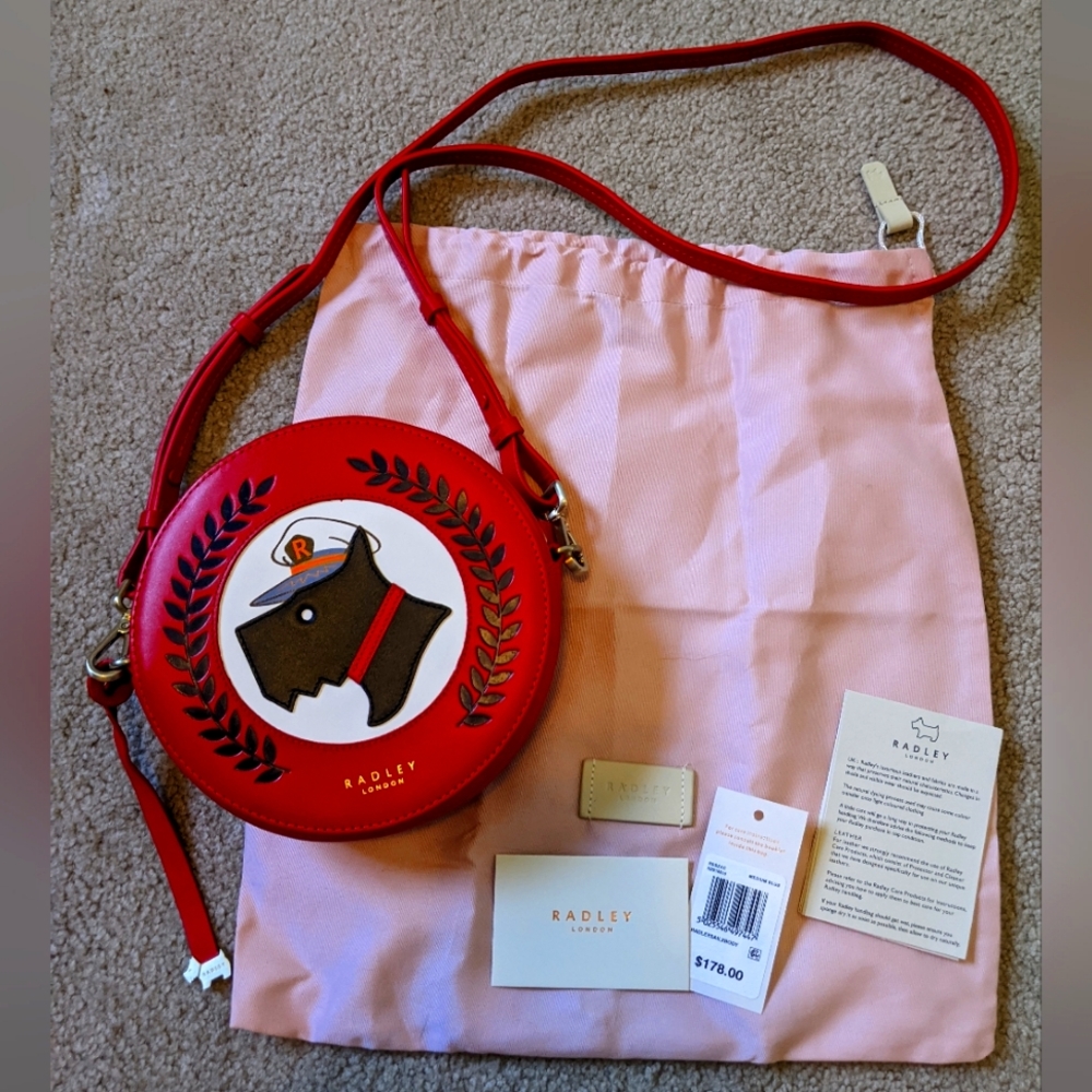 Radley London crossbody bag with terrier dog sailor